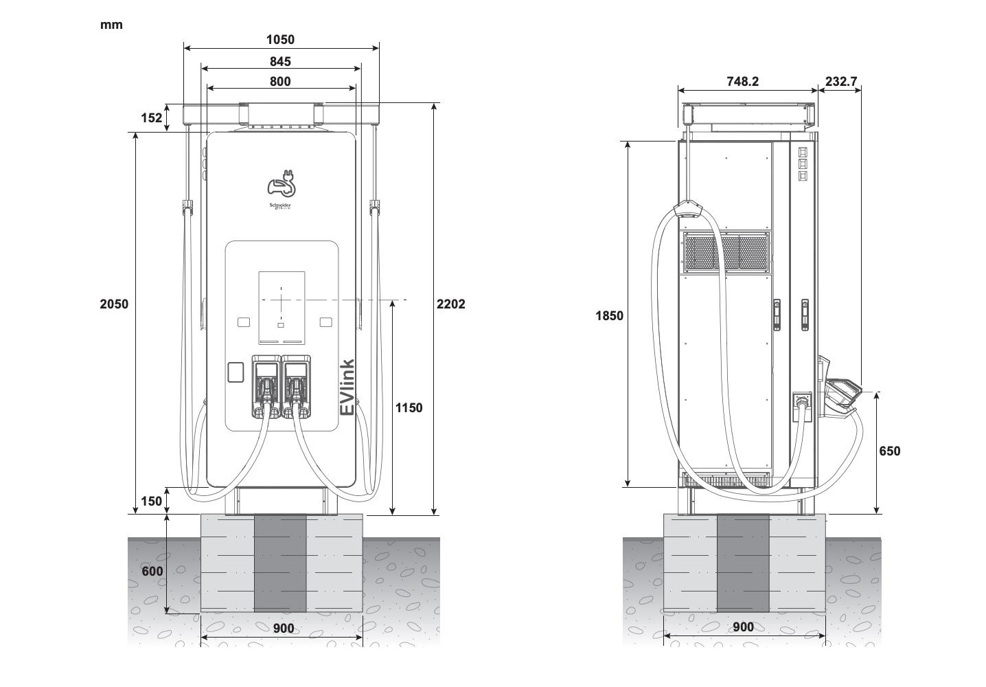 EVlink Pro DC 120 kW