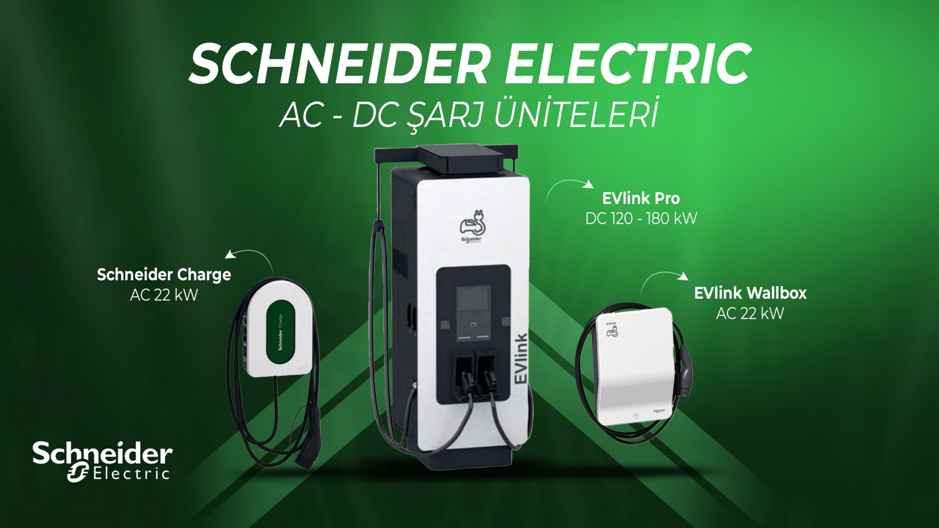 Schneider Electric AC-DC Şarj Üniteleri